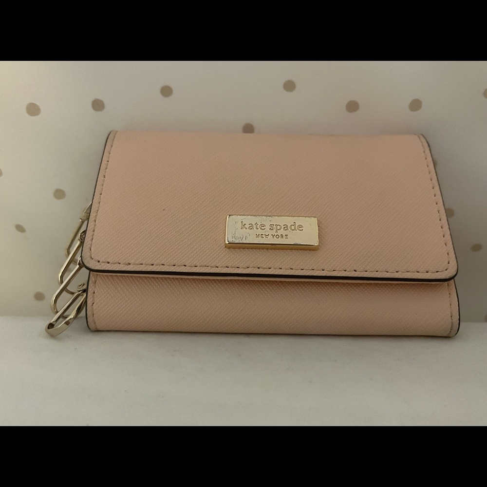 Kate Spade Mini Clutch Wallet Light Pink